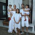 Ivete Sangalo e Daniel Cady são pais das gêmeas Helena e Marina, de 3 anos, e Marcelo, de 12