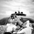 Giovanna Ewbank e Bruno Gagliasso alugaram iate de luxo nas Maldivas com os amigos durante viagem
