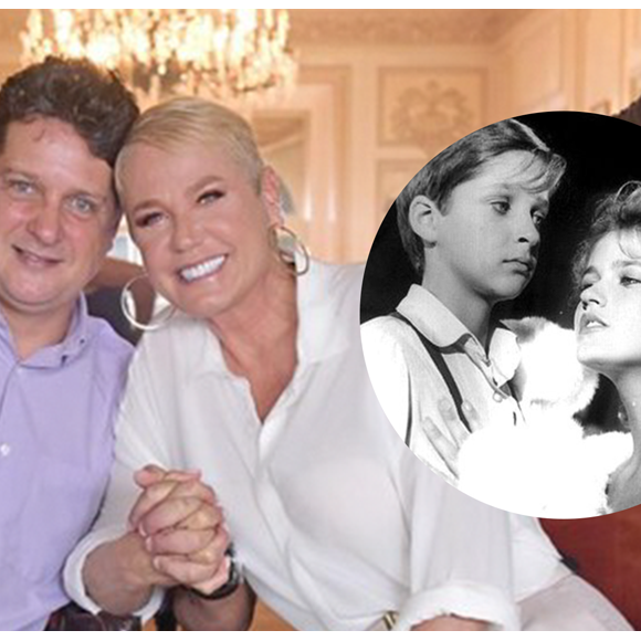 Xuxa reencontra ator de 'Amor, estranho amor' 