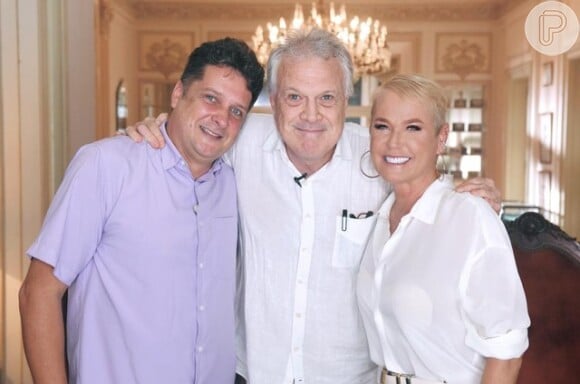 Pedro Bial mediou reencontro de Xuxa com ator de 'Amor, estranho amor'