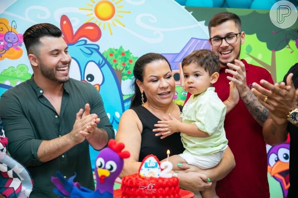Filho de Marília Mendonça e Murilo Huff ganhou festa de aniversário de 2 anos