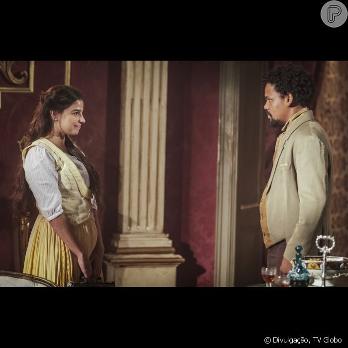 Samuel Michel Gomes Resolve Se Separar De Pilar Gabriela Medvedovski Na Novela Nos Tempos Do Imperador No Capitulo De Quinta Feira 30 De Dezembro De 21 Purepeople