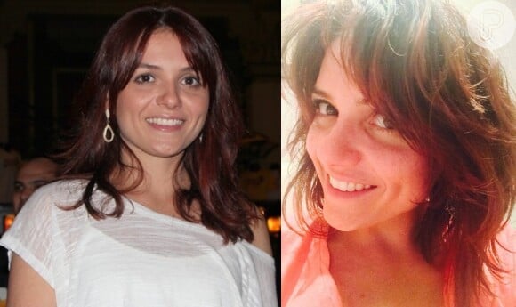 Monica Iozzi deu um ar mais moderno nos cabelos em agosto, usando as madeixas mais curtas e repicadas