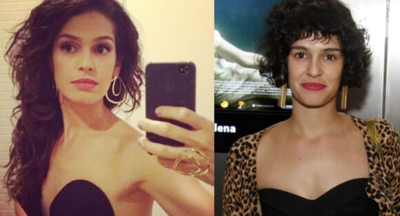 Maria Flor também mudou de visual em maio. A atriz colocou aplique nos cabelos para viver Camila em 'O Rebu' 