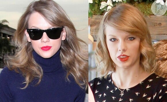 Taylor Swift deixou os fios longos de lado e cortou os cabelos acima dos ombros no mês de fevereiro