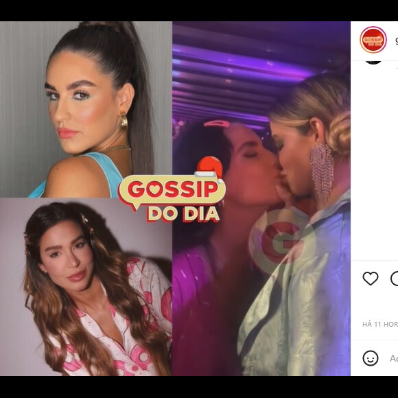 Kéfera e Kerline trocaram um beijo e confessaram que já ficaram