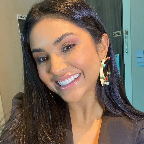 Mileide Mihaile, no entanto, não ficou com Matheuzinho naquela noite, da festa desta terça (21)