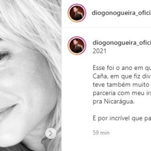Diogo Nogueira derrete seguidores em homenagem a Paolla Oliveira