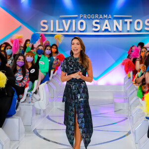 Patricia Abravanel assumiu o 'Programa Silvio Santos', mas contou que o pai manifestou vontade de retomar o trabalho