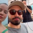 Recentemente, Maiara e Fernando Zor fizeram um passeio de barco juntos