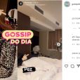 Maiara e Fernando Zor agitaram as redes sociais ao aparecerem no que parecia ser o mesmo quarto de hotel