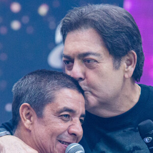 O primeiro programa de Fausto Silva na Band contou com Zeca Pagodinho