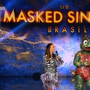 'The Masked Singer': o Camaleão escolheu a música 'Blinding Lights', do artista The Weeknd, para brlhar nos palcos do programa