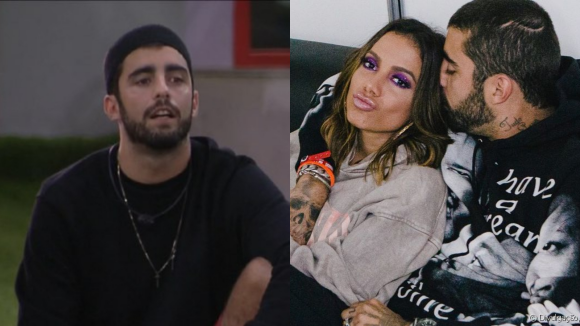 'BBB 22': Anitta vira assunto e Pedro Scooby fica irritado com amigos por citarem a ex. 'Toda hora'