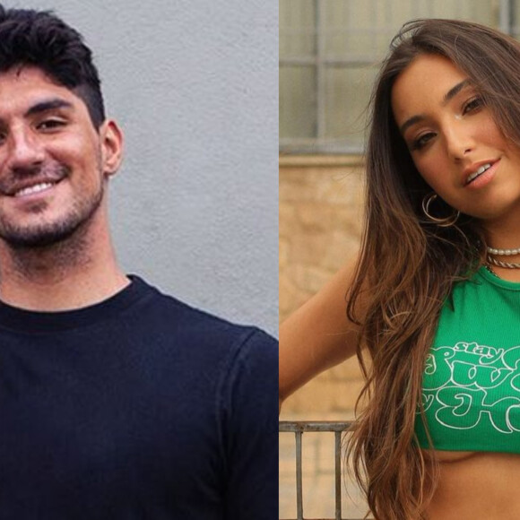 Gabriel Medina e Vanessa Lopes curtem nova balada juntos, em São Paulo, em 20 de fevereiro de 2022