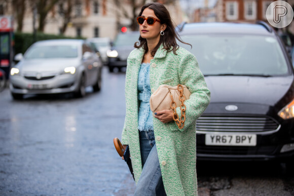 As correntes estão em alta na Semana de Moda de Londres quando o assunto são as bolsas