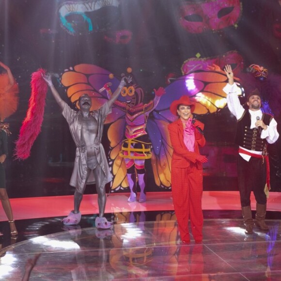 'The Masked Singer' especial de Carnaval também traz apresentação de Ivete Sangalo com competidores