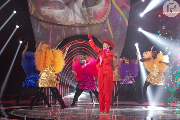 'The Masked Singer' especial de Carnaval tem Ivete Sangalo abrindo o programa ao som de 'O Mundo Vai'