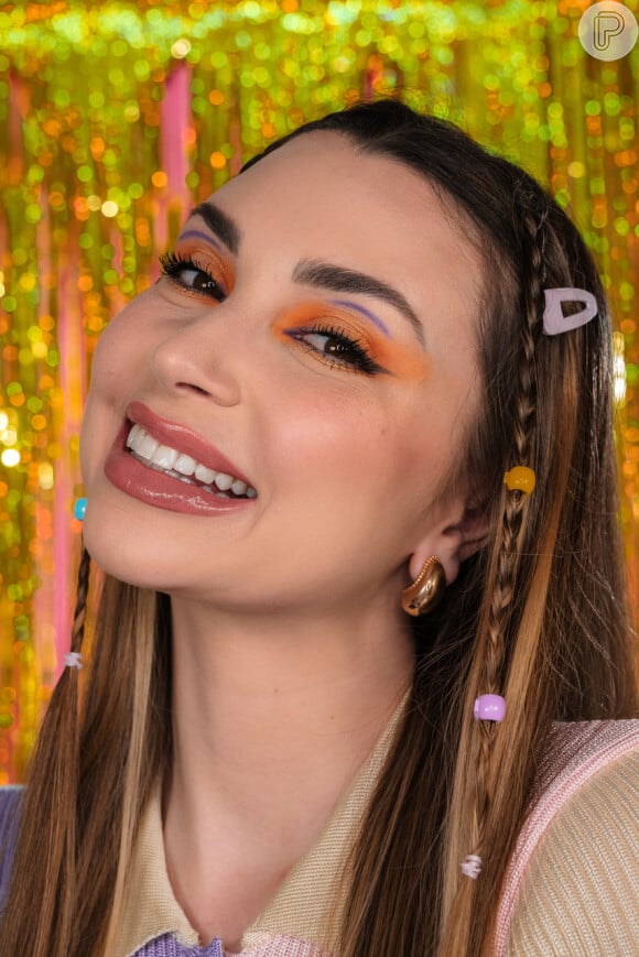 Foto: Maquiagem de Halloween com o tema caveira mexicana: quem ama um mood  mais colorido vai se apaixonar por essa beleza - Purepeople