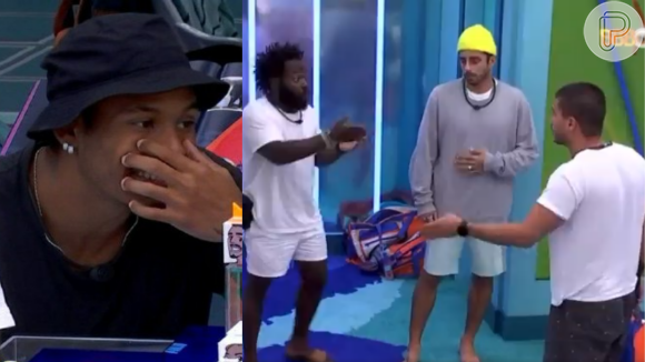 'BBB 22': após briga de Arthur Aguiar e Douglas Silva, Paulo André opinou. 'Parece uma briga de ego. Um acha que pensa melhor do que o outro e acha que o outro está errado'