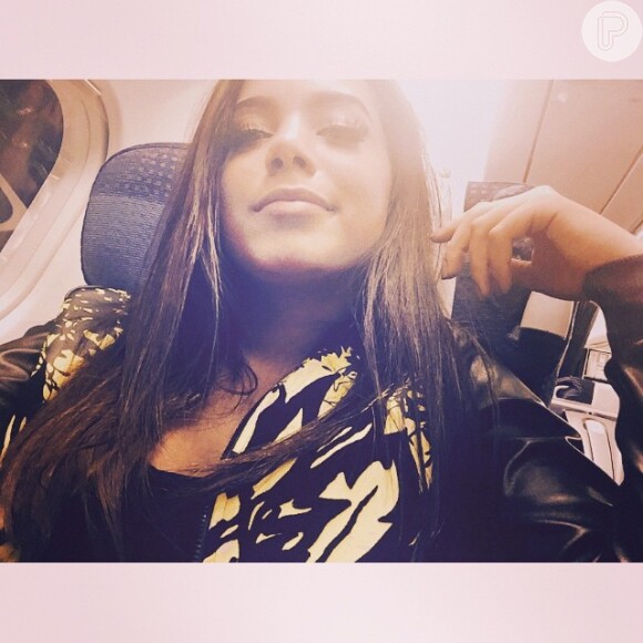 Anitta está em Portugal. A cantora embarcou na madrugada desta segunda-feira, 8 de novembro de 2014