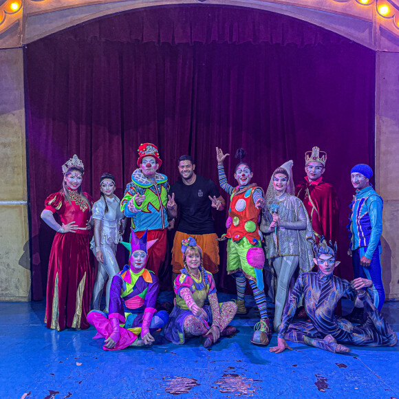 Hulk prestigiou o elenco de Circo dos Sonhos