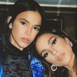 Anitta se declara em reaproximação com Bruna Marquezine, em 5 de março de 2022