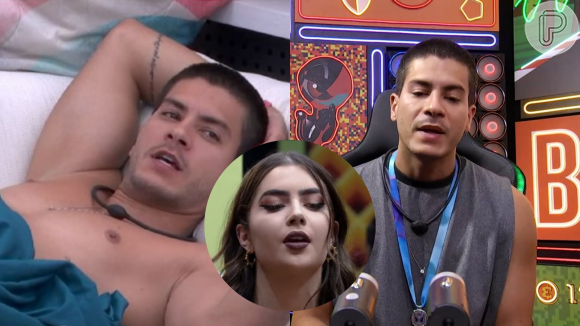 'BBB 22': Arthur Aguiar tinha dito que deixaria seus 'adms' decidirem sobre ser 'Fora Jade' ou 'Fora Jessi', mas, após o discurso polêmico de Jade Picon no Paredão mudou de ideia