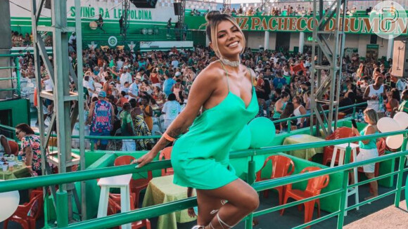 Hariany Almeida garante presença no Carrnaval de abril como destaque da Imperatriz Leopoldinense, escola de samba do Rio de Janeiro