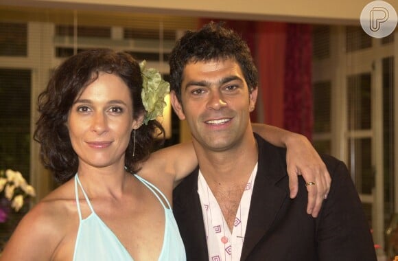 Edgar (Eduardo Moscovis) e Rebeca (Andrea Beltrão) se reencontram na reta final da novela 'Um Lugar ao Sol'