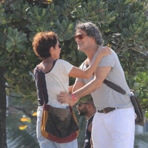 Rebeca (Andrea Beltrão) e Edgar (Eduardo Moscovis) se separam na última semana da novela 'Um Lugar ao Sol' mas podem ter nova reconciliação