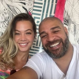 Adriano Imperador e Céu Oliveira chegaram a fazer algumas viagens românticas juntos