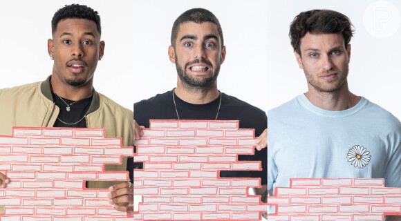 Lucas, Pedro Scooby e Paulo André estão no décimo Paredão do 'BBB 22' e citaram sua trajetória ao pedir para ficar