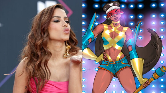 Anitta inspira super-heroína de quadrinho após alcançar Top 1 do Spotify com 'Envolver'. Conheça Arianna!
