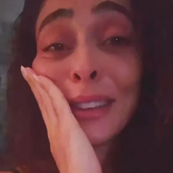 Juliana Paes chorou de emoção após cena da novela 'Pantanal'