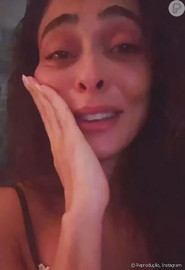 Juliana Paes chorou de emoção após cena da novela 'Pantanal'