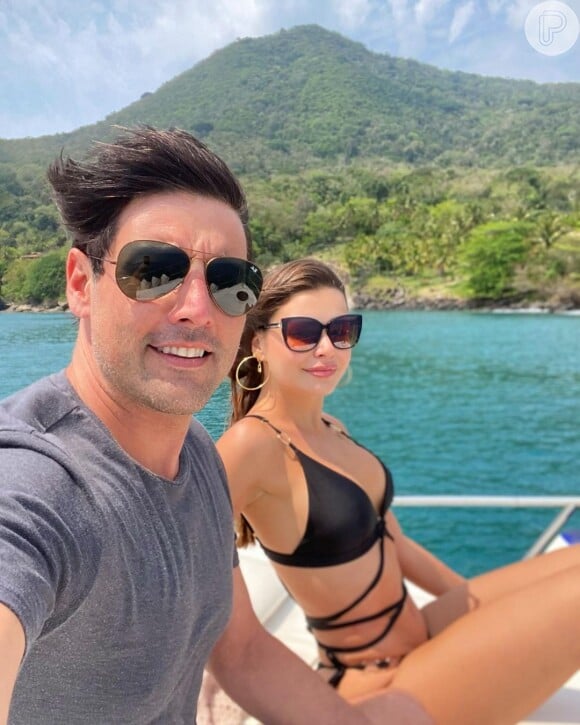 Foto: O sonho de Bruno De Luca era ser pai e ele realizou - Purepeople