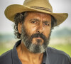 Na novela 'Pantanal', Marcos Palmeira assume o papel de José Leôncio de Renato Góes