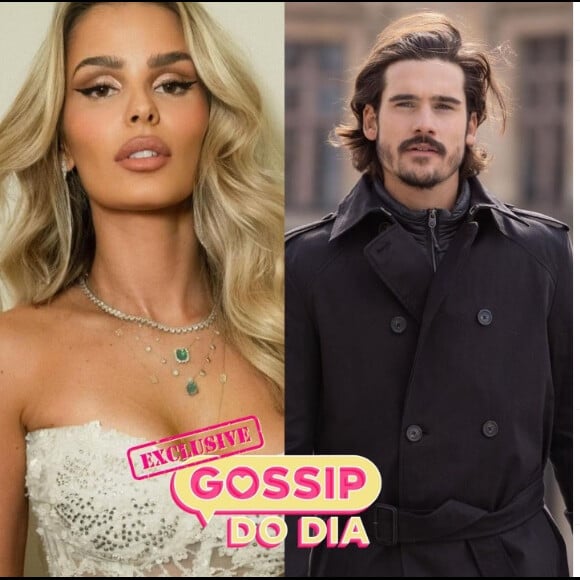 Beijos de Yasmin Brunet e Nicolas Prattes foi revelado no perfil do 'Gossip do Dia'