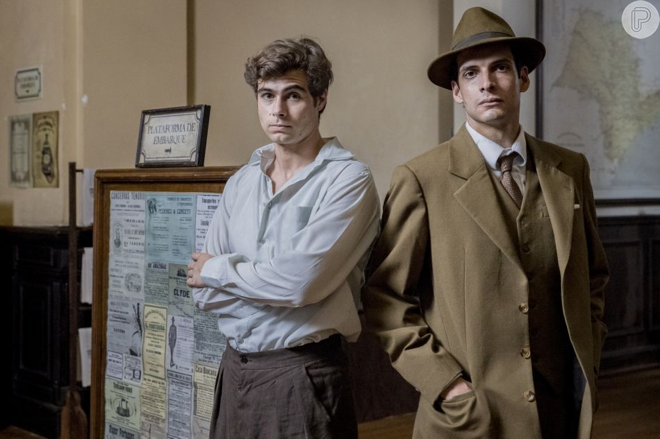 Davi (Rafael Vitti) assumiu identidade de Rafael (Fabricio Belsoff) na novela 'Além da Ilusão' após acidente de trem