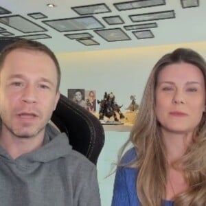 Tiago Leifert e Daiana Garbin falam sobre evolução no quadro da filha, Lua