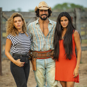 José Leôncio (Renato Góes/Marcos Palmeira) foi disputado por Filó (Letícia Salles/Dira Paes) e Madeleine (Bruna Linzmeyer/Karine Teles) na novela 'Pantanal'