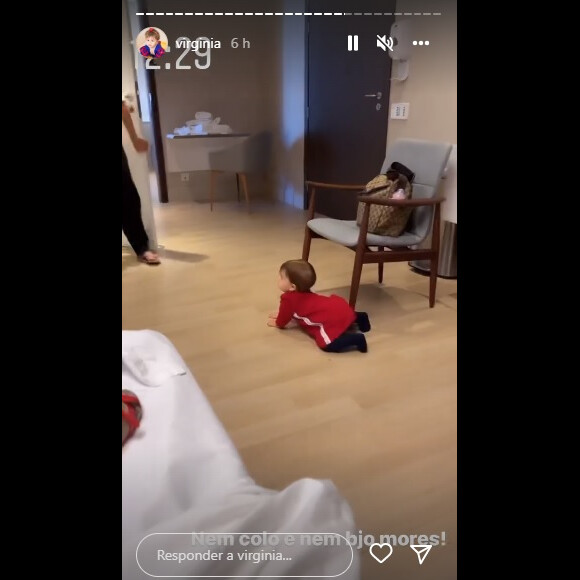 Web não gostou de ver Maria Alice engatinhando no hospital