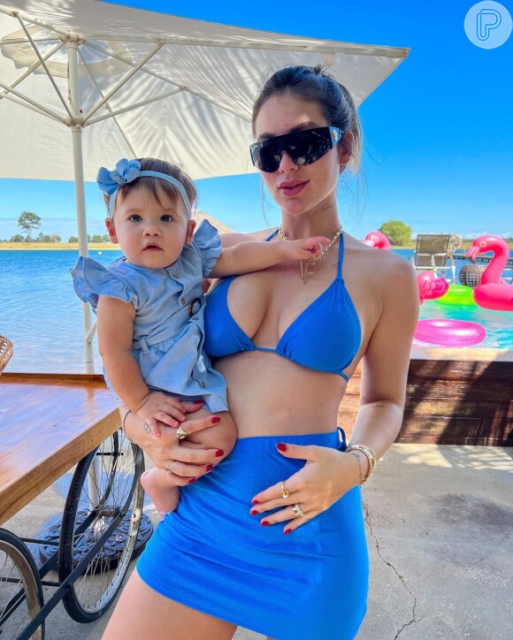 Virgínia Fonseca está grávida de 4 meses  e é mãe de Maria Alice, de 11 meses