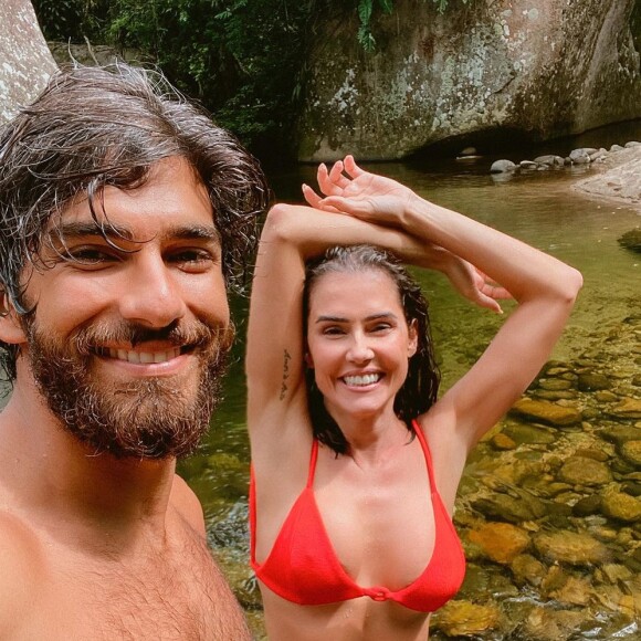 Hugo Moura admira coragem de Deborah Secco ao expor passado: 'São poucas as pessoas que fazem. É mais uma das coisas que admiro nela'