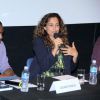 Camila Pitanga comenta obra do cineasta Jorge Furtado ao lado de Lázaro Ramos