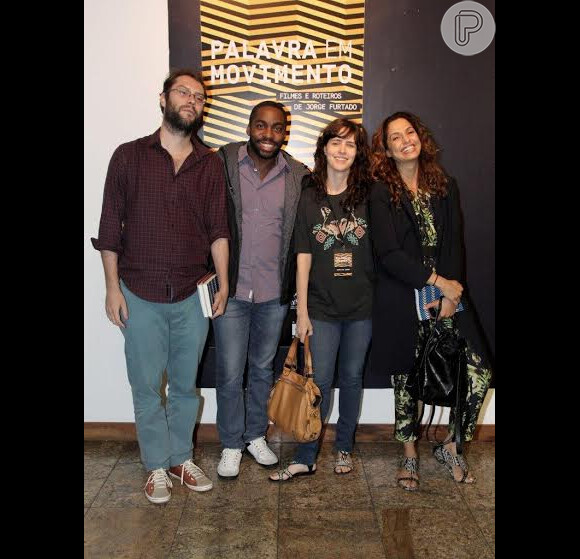 Evento que debateu a obra do cineasta Jorge Furtado aconteceu na CAIXA Cultural, e contou com a presença de Lázaro Ramos e Camila Pitanga