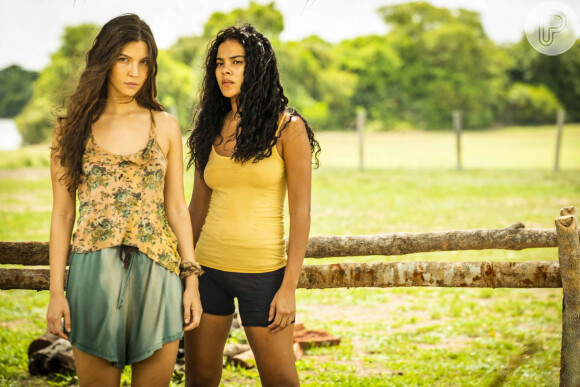 Levi (Leandro Lima) vai ser baleado por Juma (Alanis Guillen) ao raptar Muda (Bella Campos) na novela 'Pantanal'