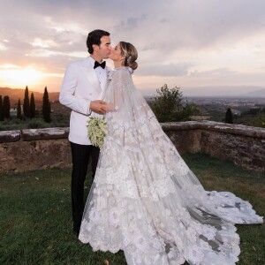 Lala Rudge e Bruno Khouri escolheram um casamento tipo destination wedding na Itália, realizado em Florença