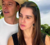 Rodrigo Faro e a mulher, Vera Viel, decidiram fazer uma paródia de uma cena famosa de 'Pantanal'
